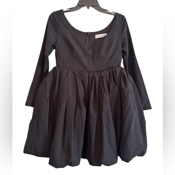 JL Luxe Harvey Dress Black - Picture 2 of 7